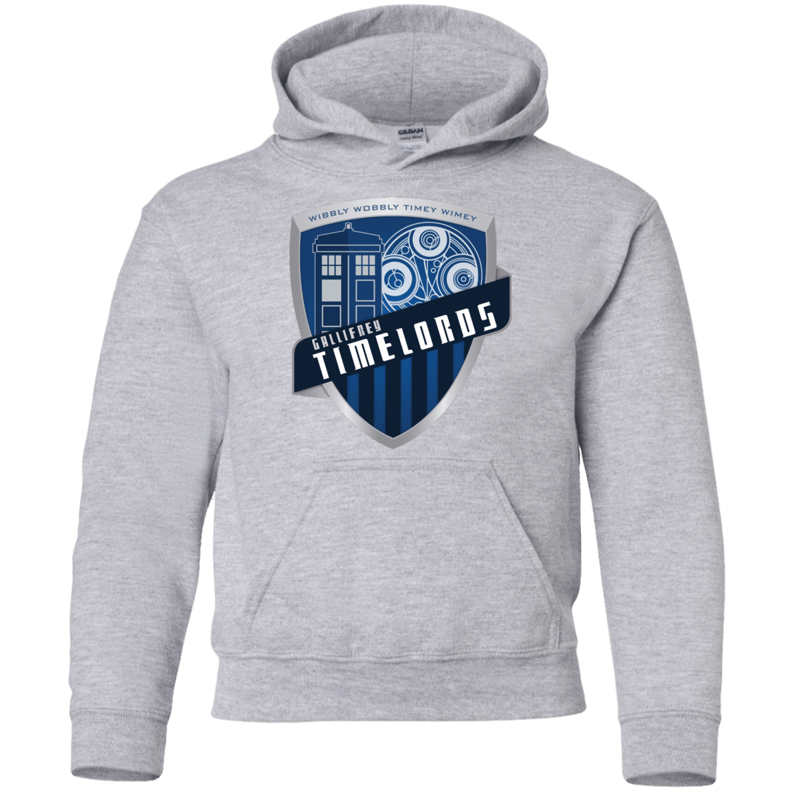 Sweatshirts Sport Grey / YS Gallifrey Timelords Youth Hoodie
