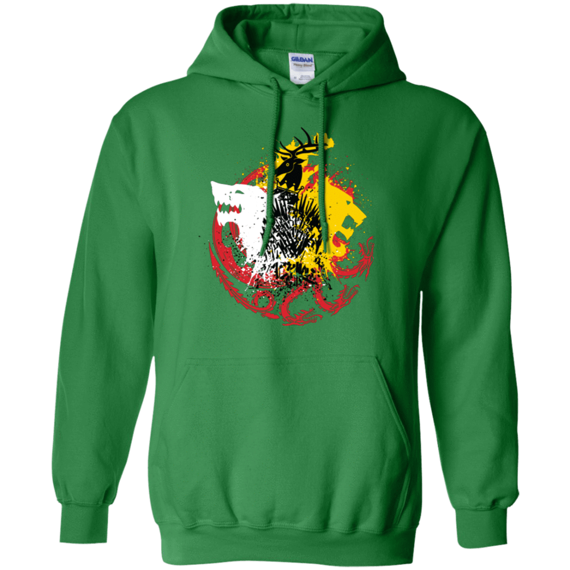 Sweatshirts Irish Green / Small GAME OF COLORS Pullover Hoodie