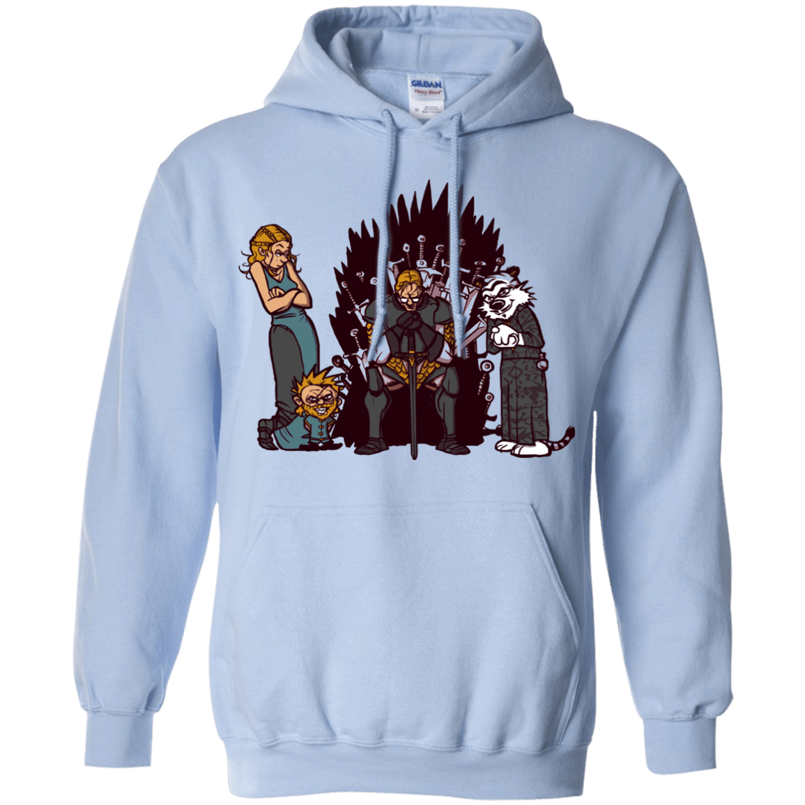 Sweatshirts Light Blue / S Game Of Conspiracy Pullover Hoodie