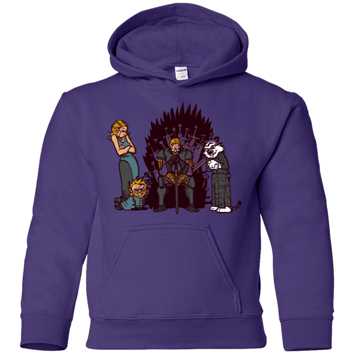 Sweatshirts Purple / YS Game Of Conspiracy Youth Hoodie