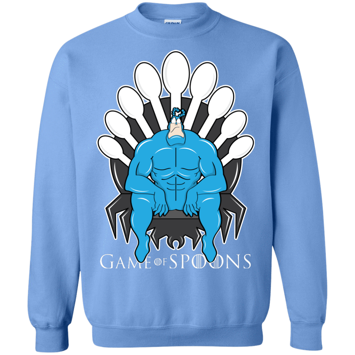 Sweatshirts Carolina Blue / Small Game of Spoons Crewneck Sweatshirt