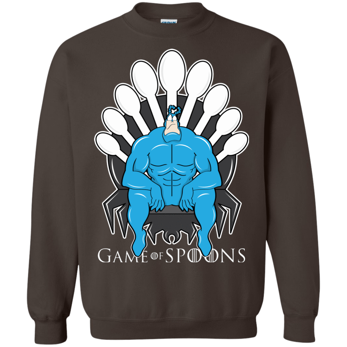 Sweatshirts Dark Chocolate / Small Game of Spoons Crewneck Sweatshirt