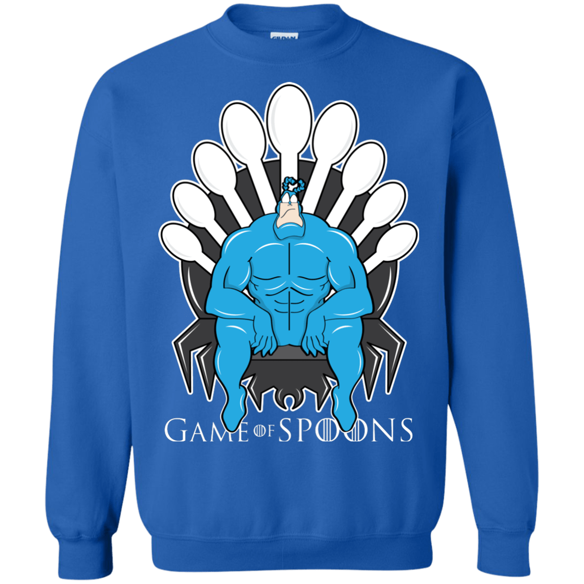 Sweatshirts Royal / Small Game of Spoons Crewneck Sweatshirt