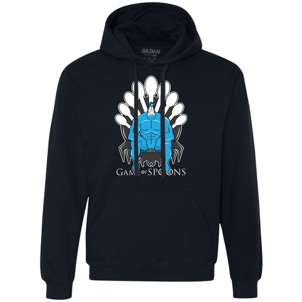 Sweatshirts Navy / Small Game of Spoons Premium Fleece Hoodie