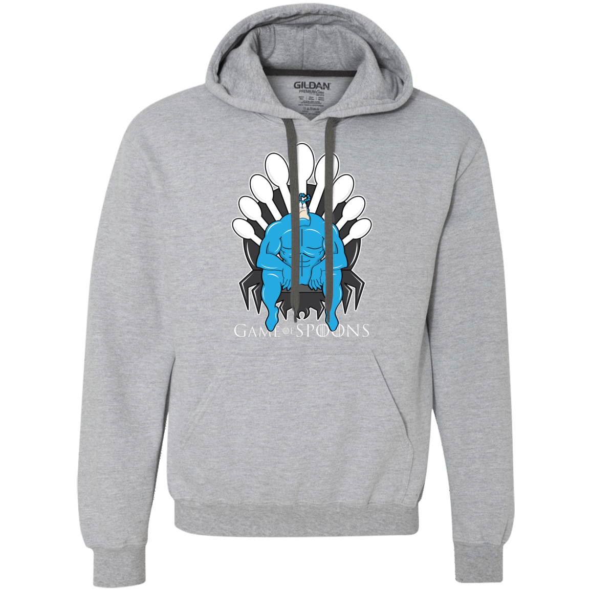 Sweatshirts Sport Grey / Small Game of Spoons Premium Fleece Hoodie