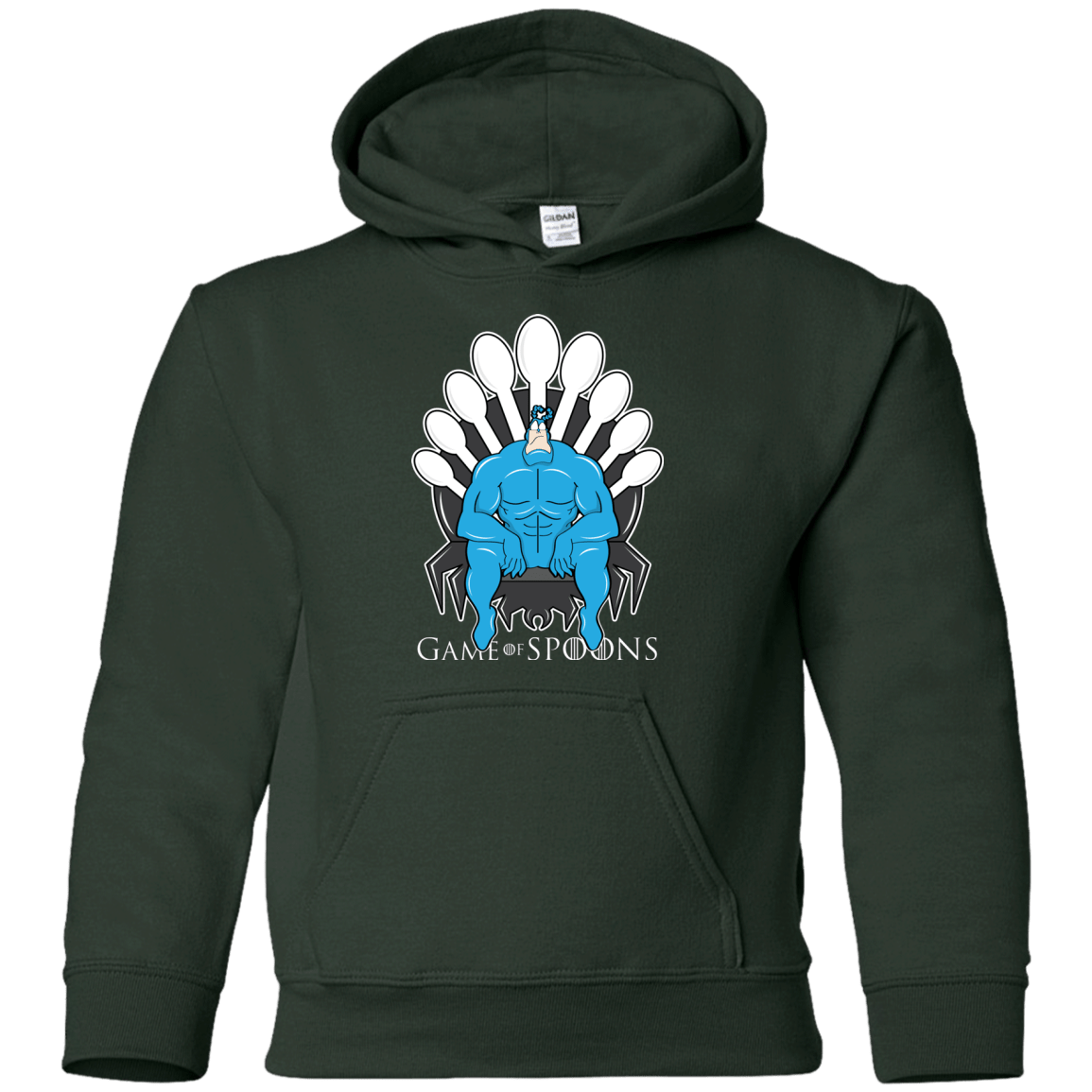 Sweatshirts Forest Green / YS Game of Spoons Youth Hoodie