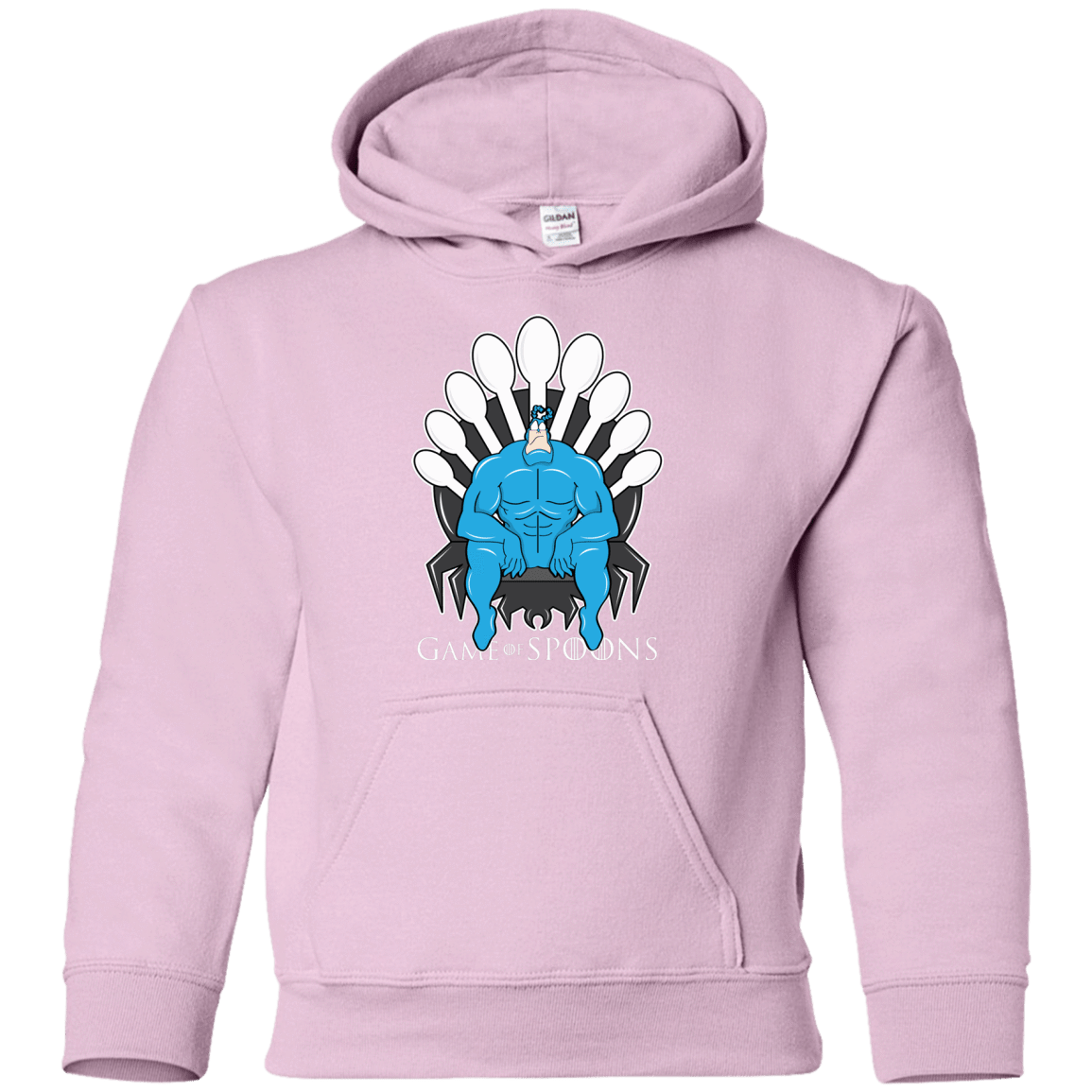 Sweatshirts Light Pink / YS Game of Spoons Youth Hoodie