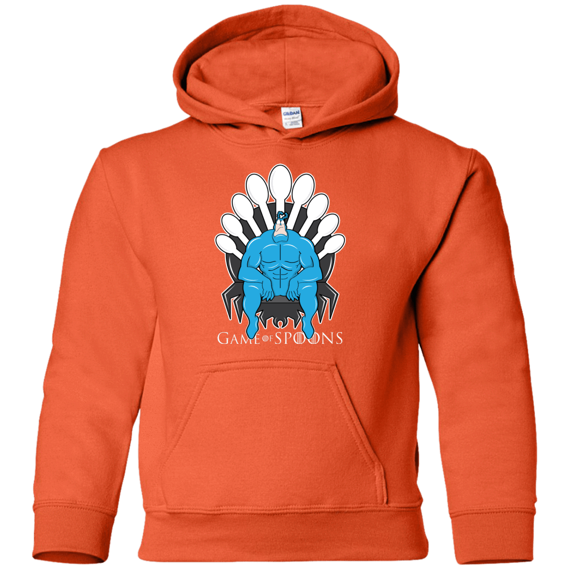 Sweatshirts Orange / YS Game of Spoons Youth Hoodie