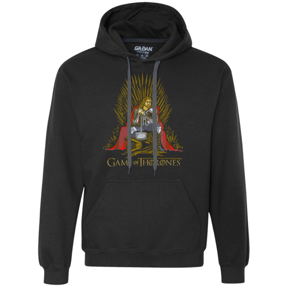 Sweatshirts Black / Small Game of Thrones Premium Fleece Hoodie