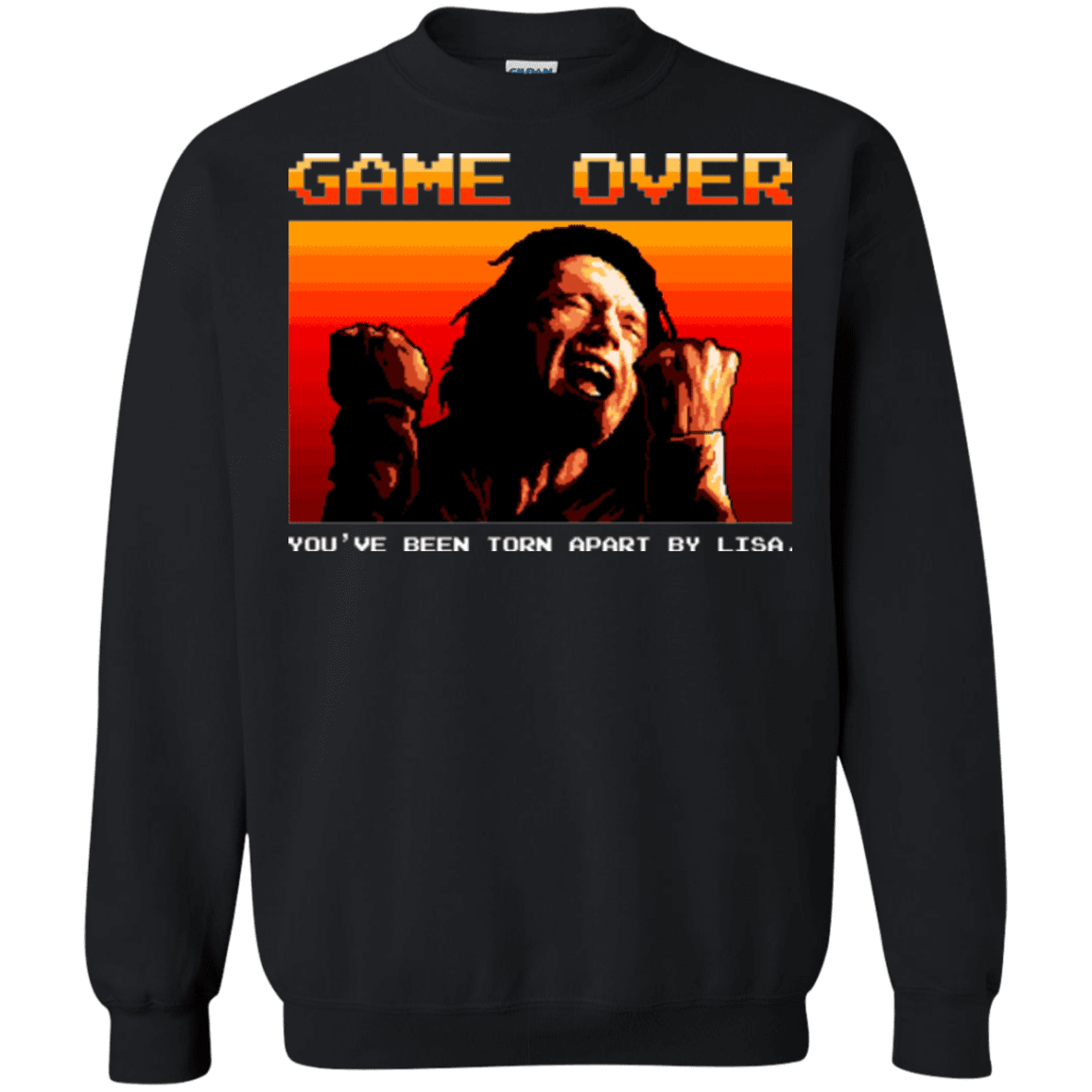 Sweatshirts Black / Small Game Over Crewneck Sweatshirt