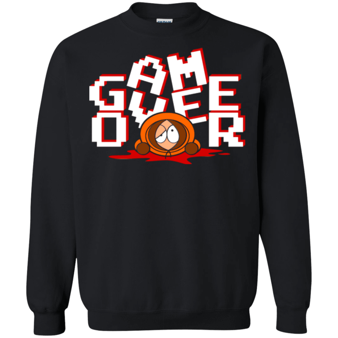 Sweatshirts Black / Small Game over Crewneck Sweatshirt