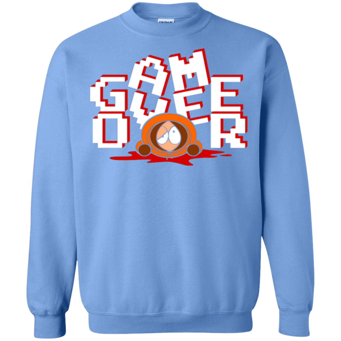 Sweatshirts Carolina Blue / Small Game over Crewneck Sweatshirt