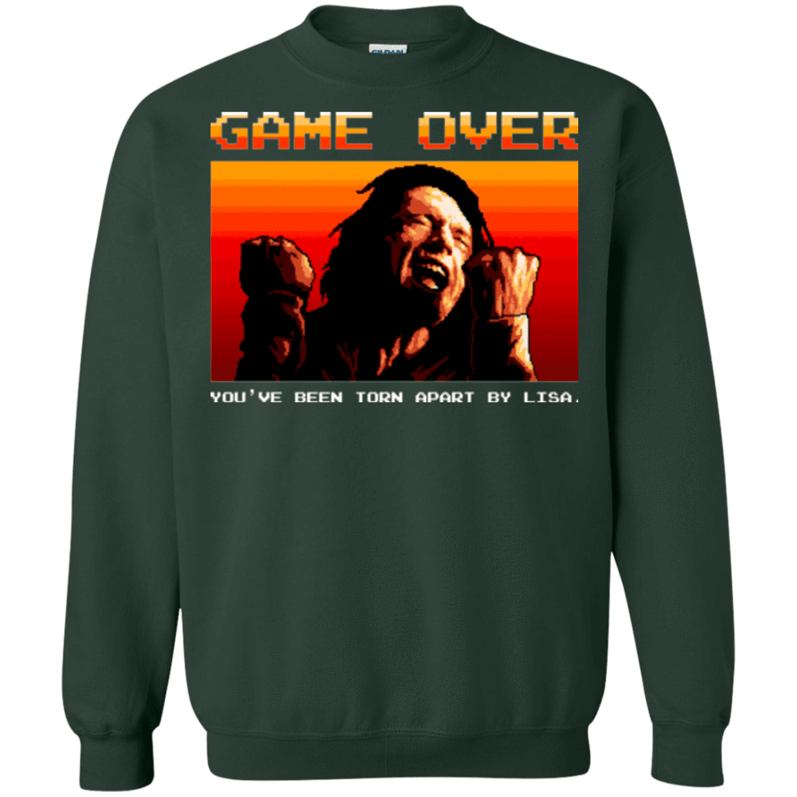Sweatshirts Forest Green / Small Game Over Crewneck Sweatshirt
