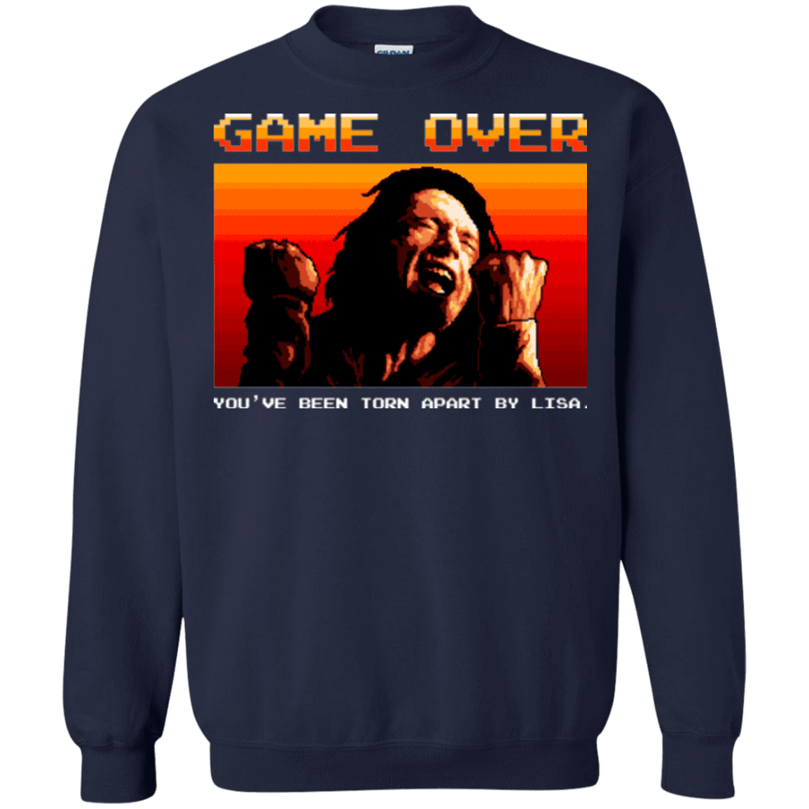 Sweatshirts Navy / Small Game Over Crewneck Sweatshirt
