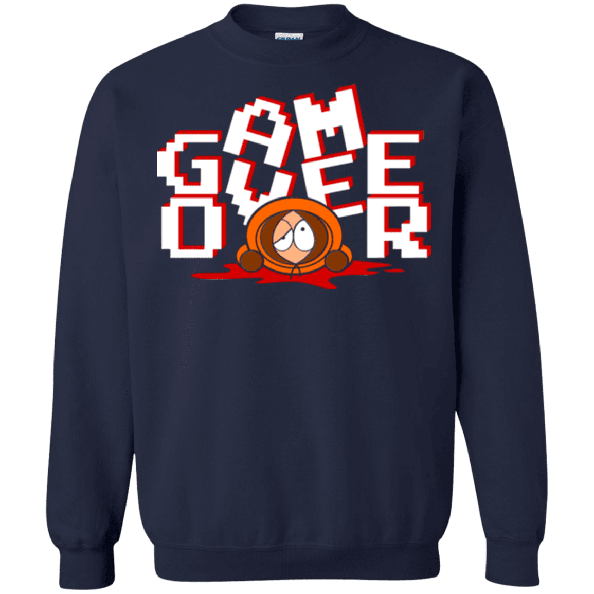 Sweatshirts Navy / Small Game over Crewneck Sweatshirt