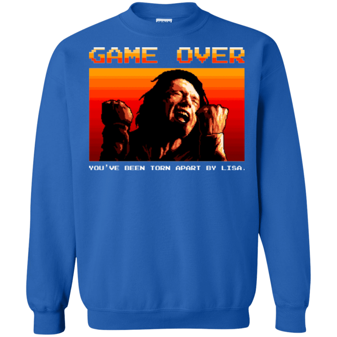 Sweatshirts Royal / Small Game Over Crewneck Sweatshirt