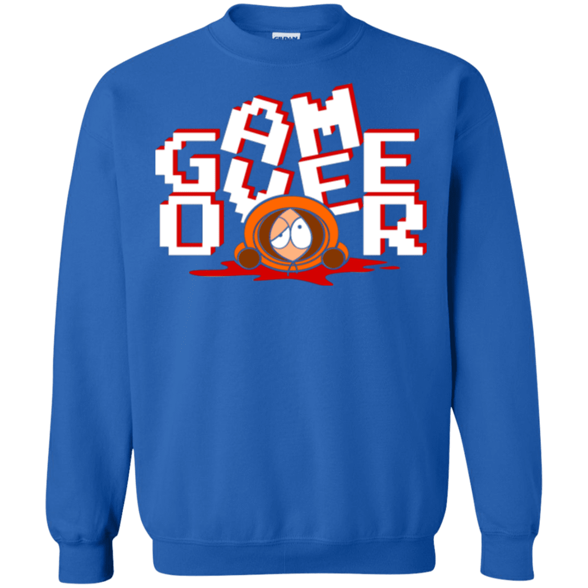 Sweatshirts Royal / Small Game over Crewneck Sweatshirt