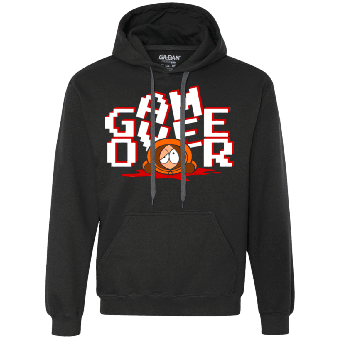 Sweatshirts Black / Small Game over Premium Fleece Hoodie