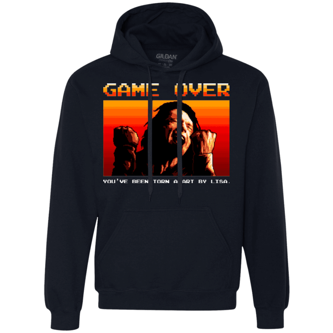 Sweatshirts Navy / Small Game Over Premium Fleece Hoodie