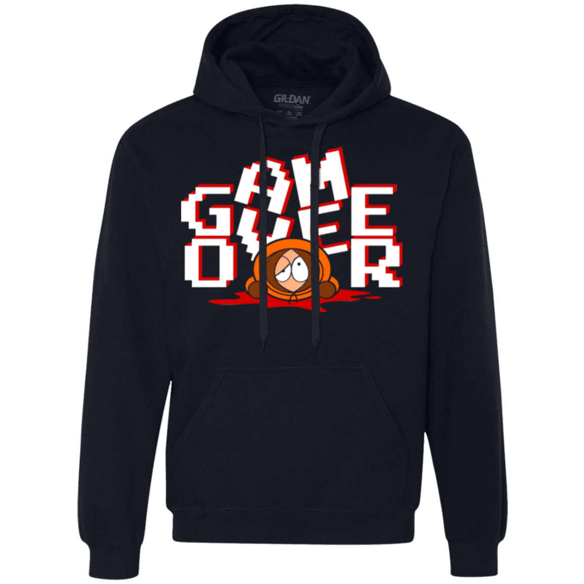 Sweatshirts Navy / Small Game over Premium Fleece Hoodie