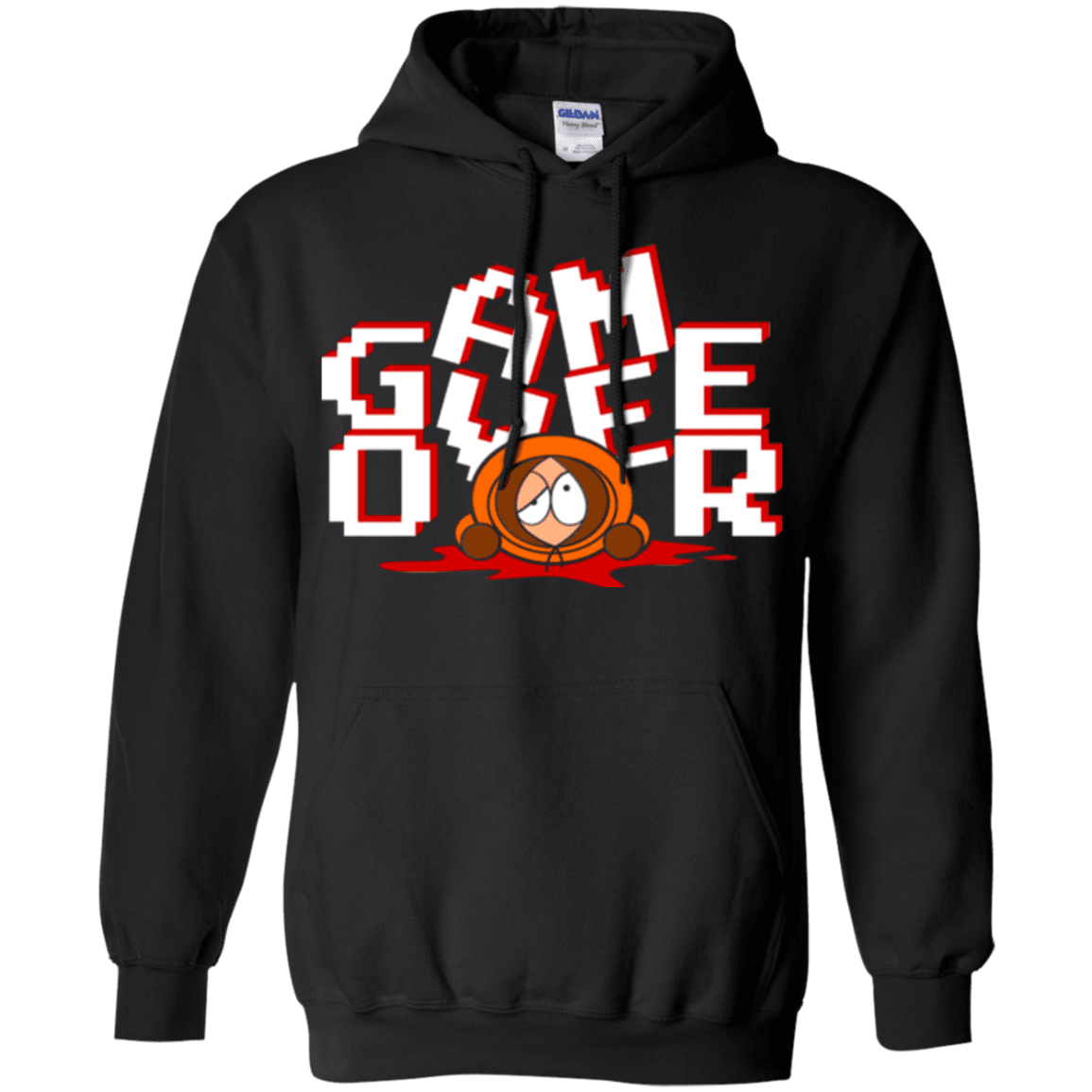 Sweatshirts Black / Small Game over Pullover Hoodie