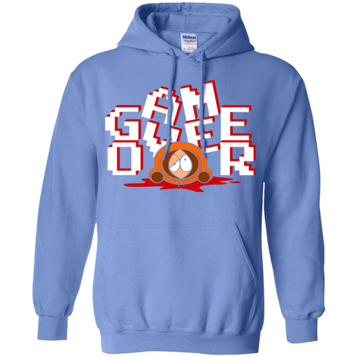Sweatshirts Carolina Blue / Small Game over Pullover Hoodie