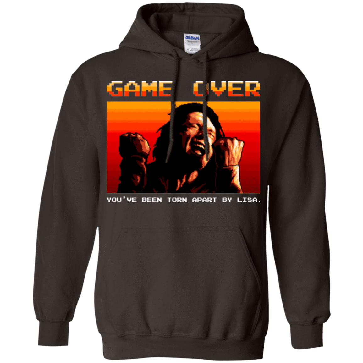 Sweatshirts Dark Chocolate / Small Game Over Pullover Hoodie