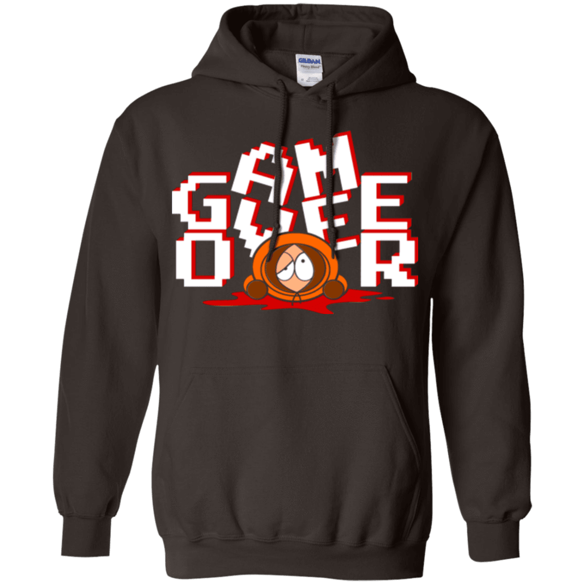 Sweatshirts Dark Chocolate / Small Game over Pullover Hoodie