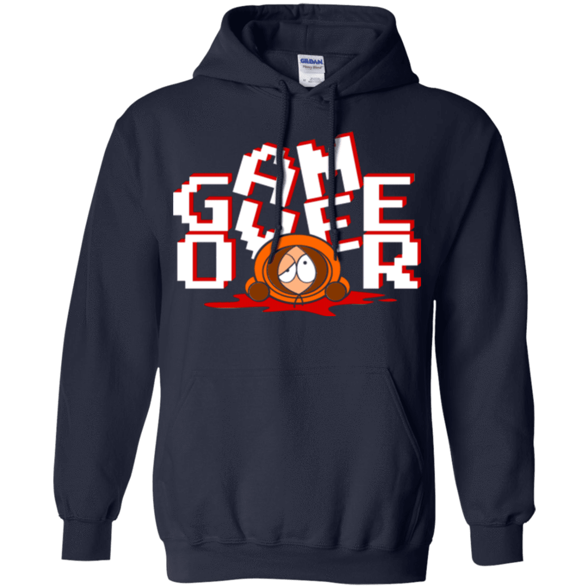 Sweatshirts Navy / Small Game over Pullover Hoodie