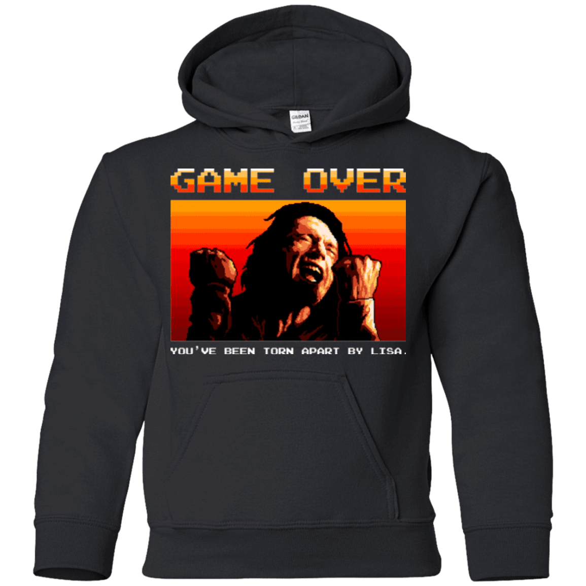 Sweatshirts Black / YS Game Over Youth Hoodie
