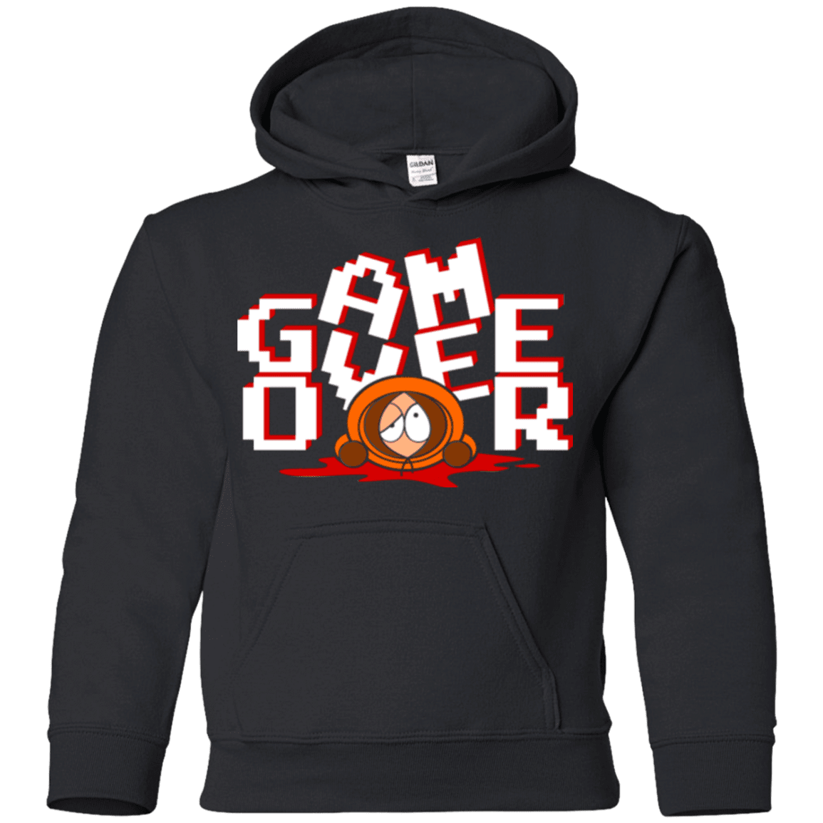 Sweatshirts Black / YS Game over Youth Hoodie