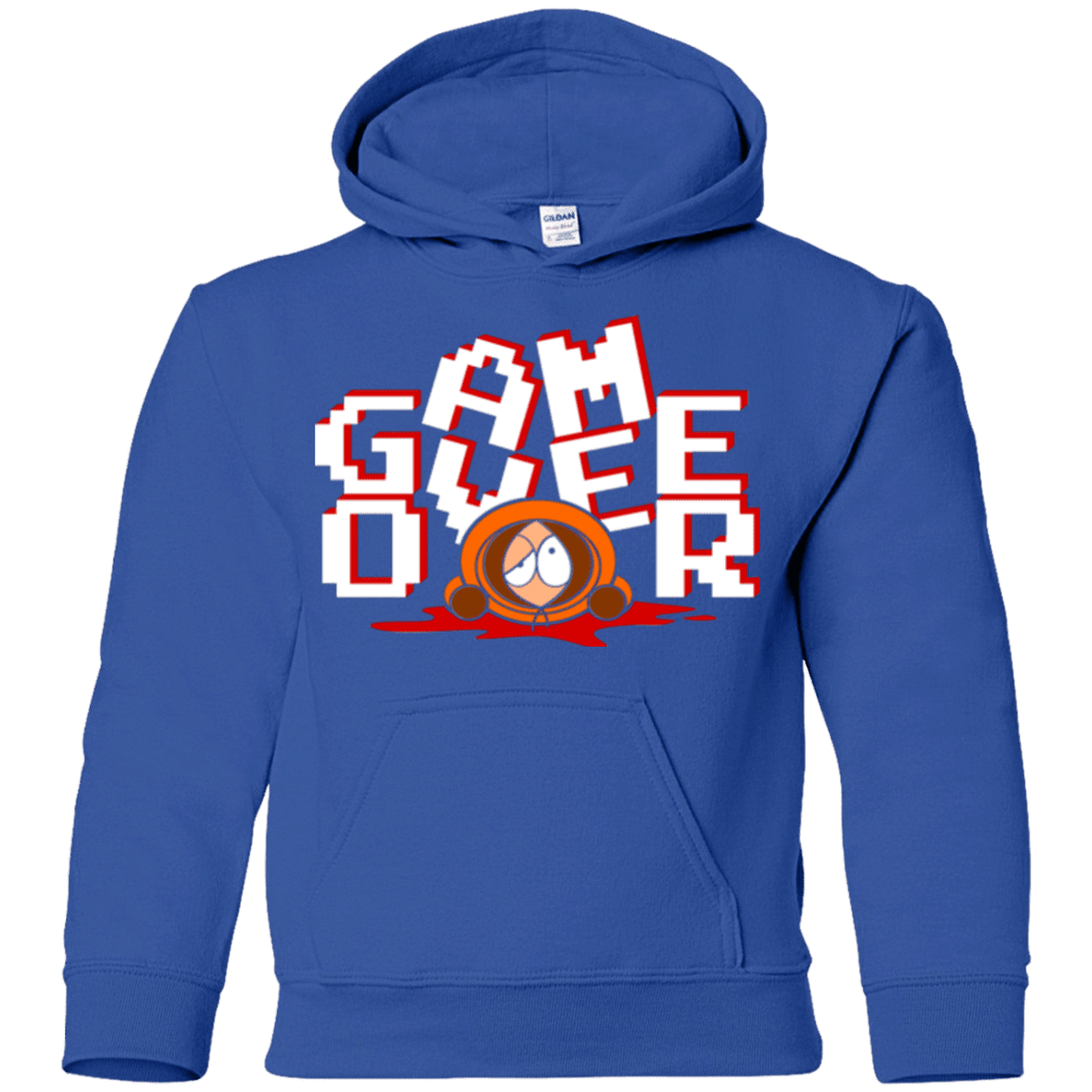 Sweatshirts Royal / YS Game over Youth Hoodie