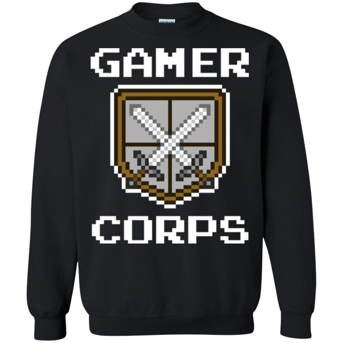 Sweatshirts Black / Small Gamer corps Crewneck Sweatshirt