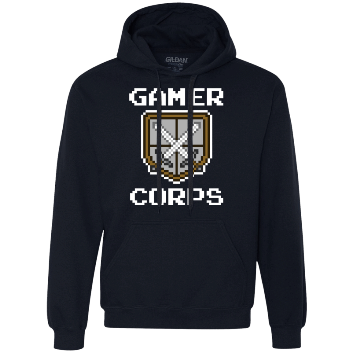 Sweatshirts Navy / Small Gamer corps Premium Fleece Hoodie