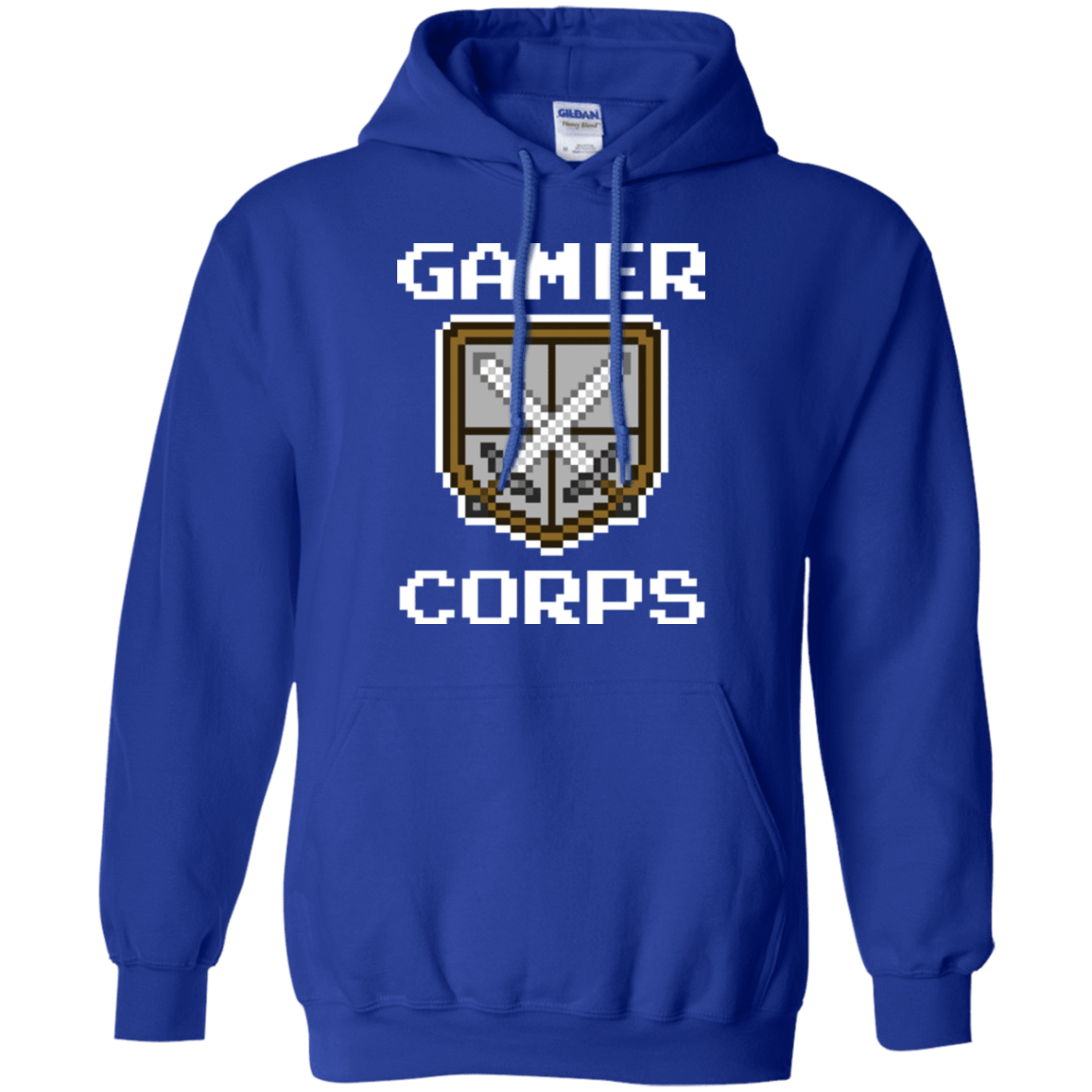 Sweatshirts Royal / Small Gamer corps Pullover Hoodie