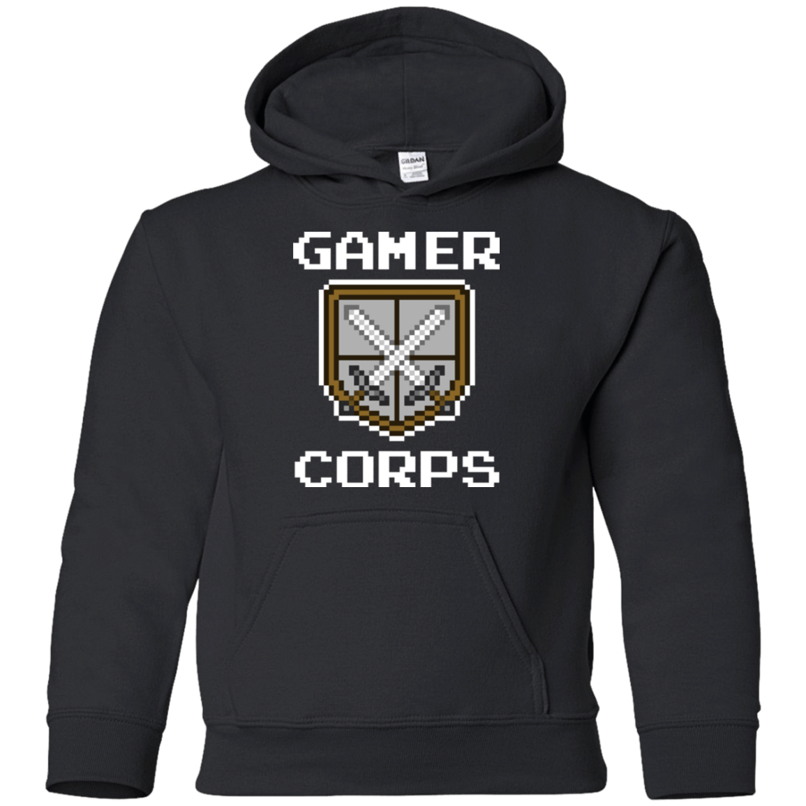Sweatshirts Black / YS Gamer corps Youth Hoodie