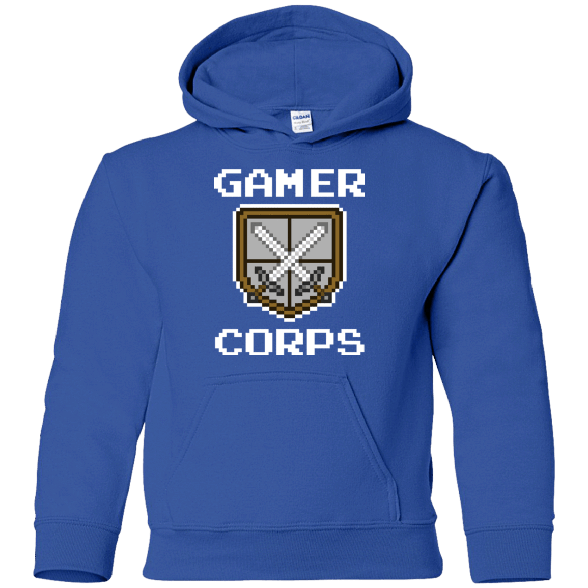 Sweatshirts Royal / YS Gamer corps Youth Hoodie