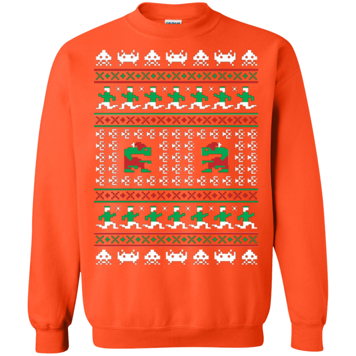Sweatshirts Orange / Small Games Of Christmas Past Crewneck Sweatshirt
