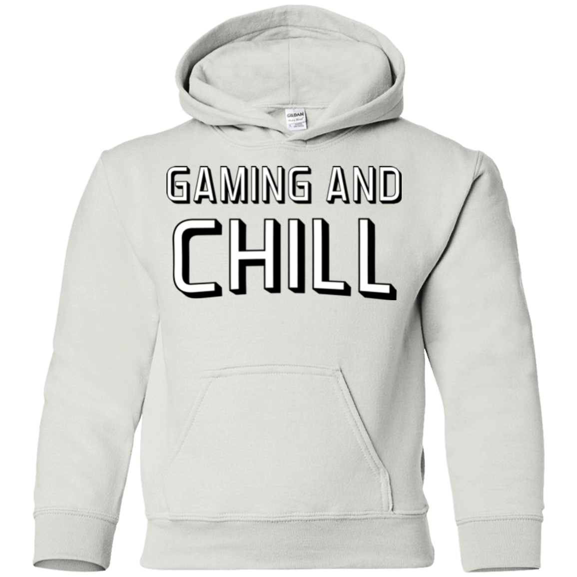 Sweatshirts White / YS Gaming and Chill Youth Hoodie