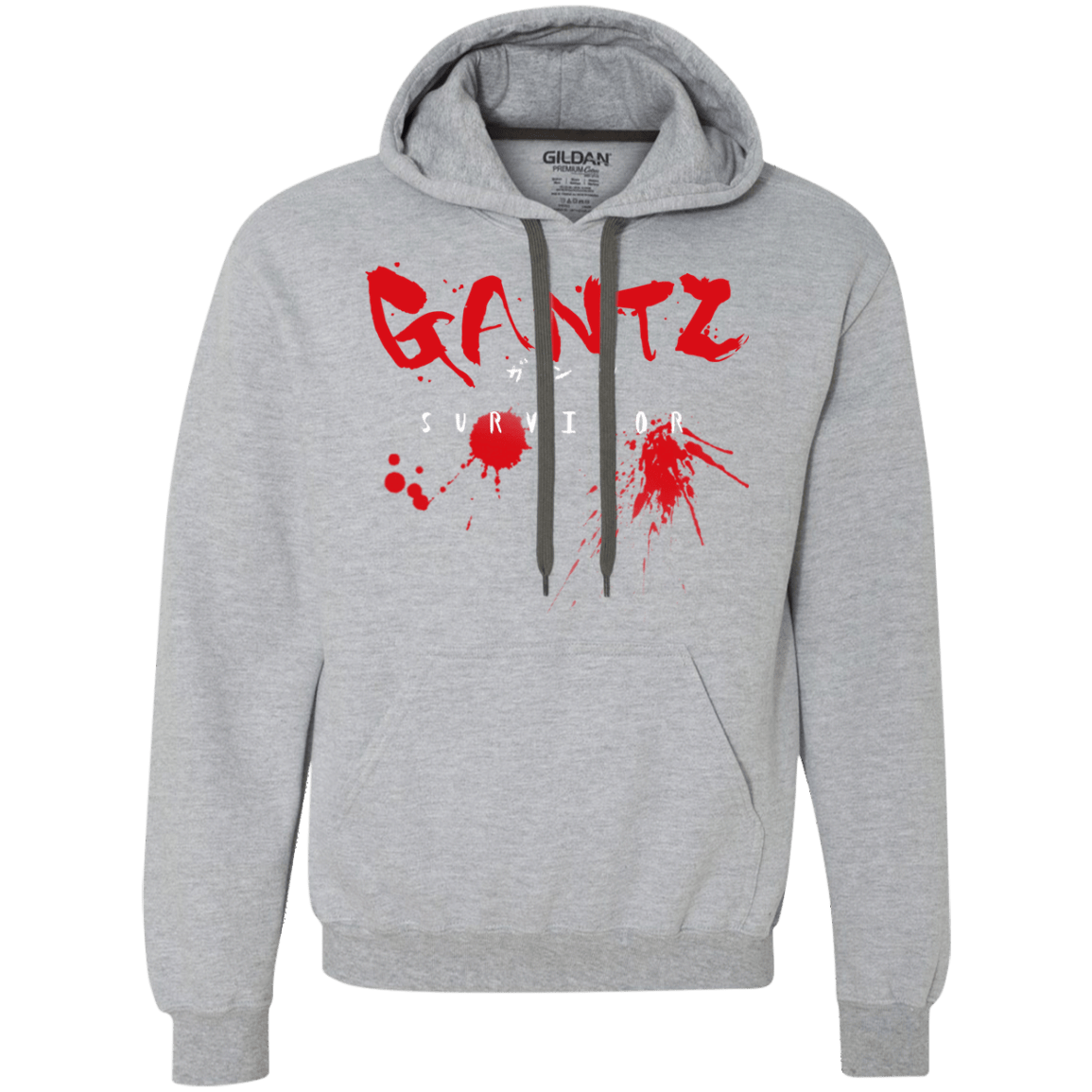 Sweatshirts Sport Grey / S Gantz Survivor Premium Fleece Hoodie