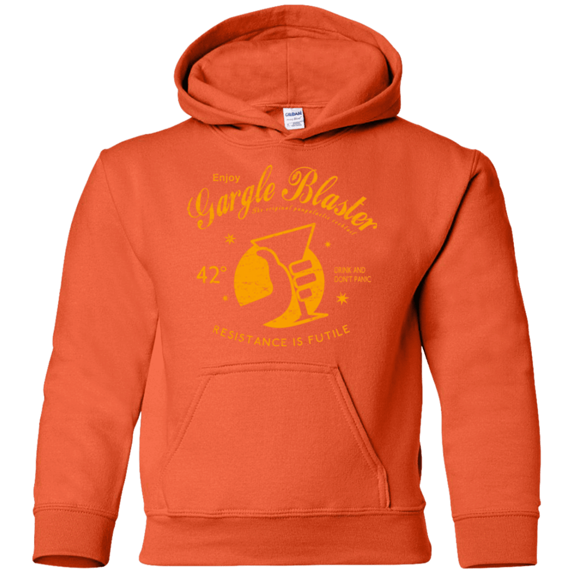 Sweatshirts Orange / YS Gargle blaster Youth Hoodie