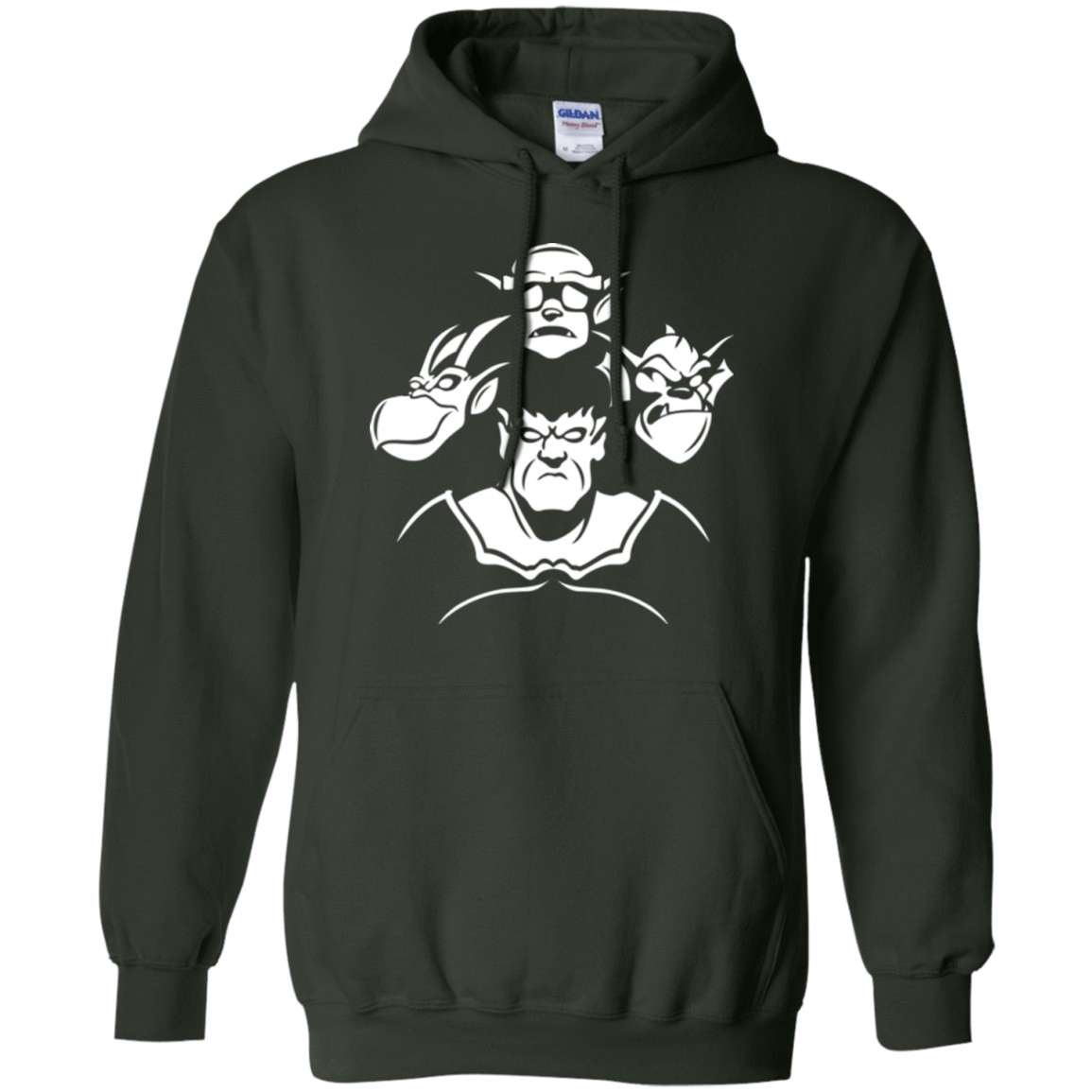Sweatshirts Forest Green / Small Gargoyle Rhapsody Pullover Hoodie