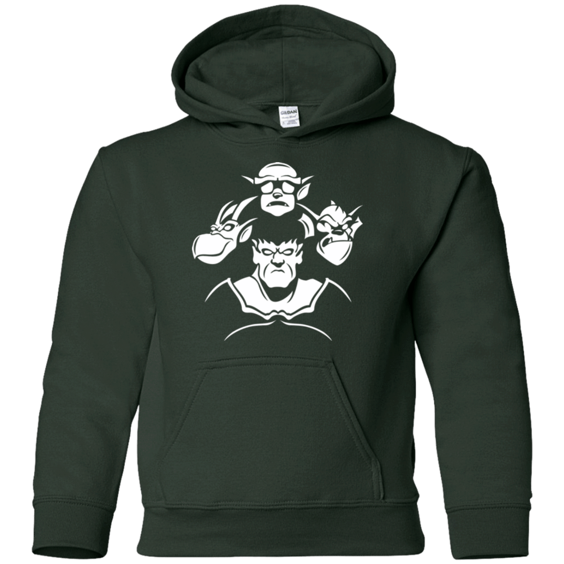 Sweatshirts Forest Green / YS Gargoyle Rhapsody Youth Hoodie
