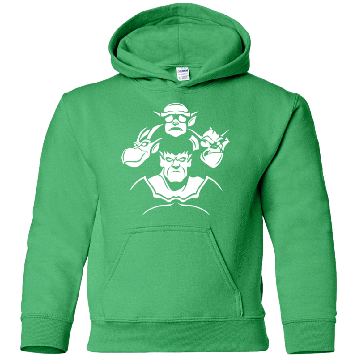 Sweatshirts Irish Green / YS Gargoyle Rhapsody Youth Hoodie