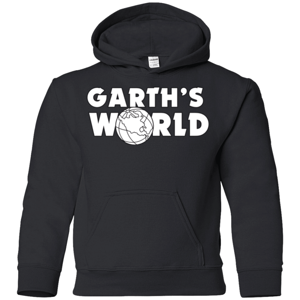 Sweatshirts Black / YS Garth's World Youth Hoodie