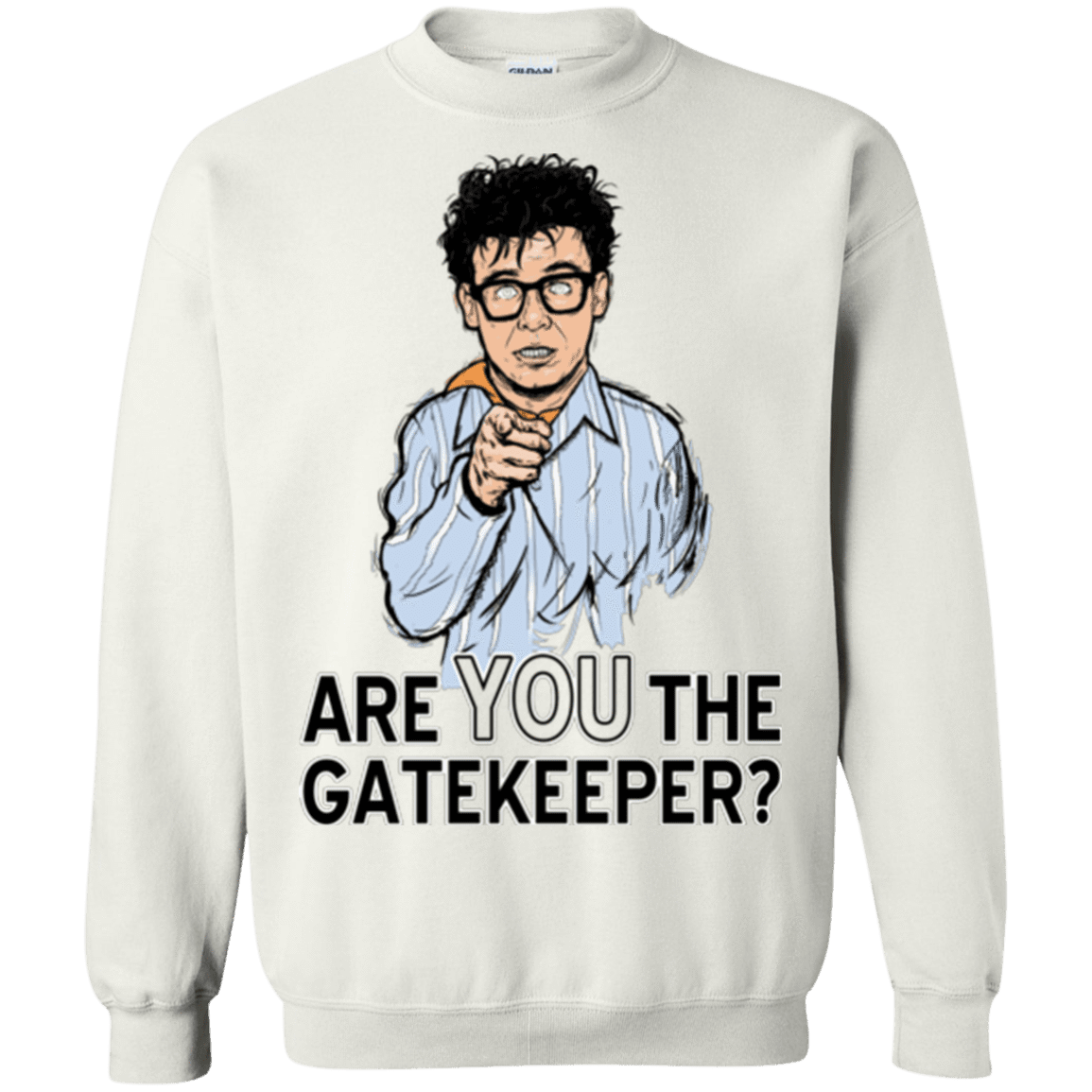 Sweatshirts White / Small gatekeeper Crewneck Sweatshirt