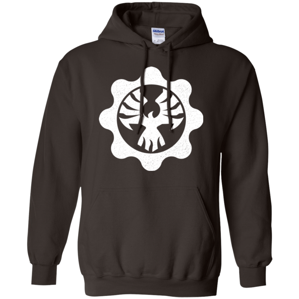 Sweatshirts Dark Chocolate / Small Gears of War 4 Cog Emblem Pullover Hoodie