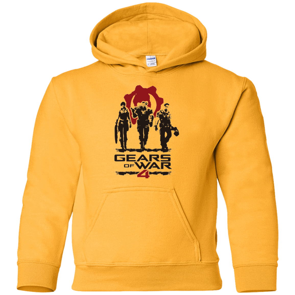 Sweatshirts Gold / YS Gears Of War 4 White Youth Hoodie