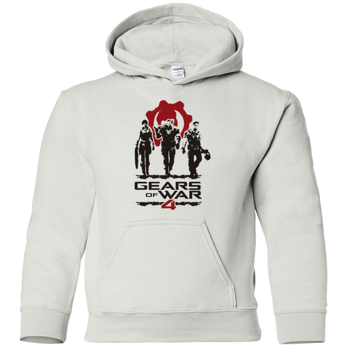 Sweatshirts White / YS Gears Of War 4 White Youth Hoodie