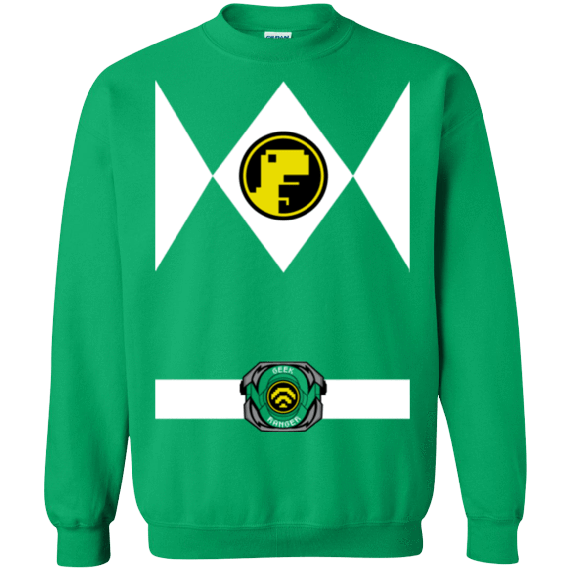 Sweatshirts Irish Green / Small Geek Ranger Crewneck Sweatshirt